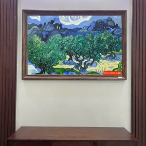 TRANH SƠN DẦU VƯỜN Ô LIU CỦA VANGOGH