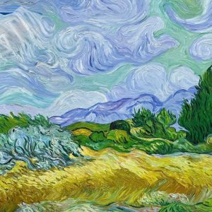 Alternative view of TRANH SƠN DẦU CÁNH ĐỒNG LÚA MÌ CỦA VANGOGH