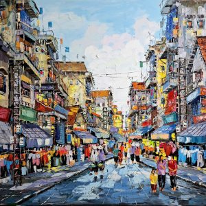 Alternative view of TRANH PHỐ CỔ HÀ NỘI