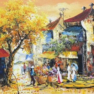 Alternative view of TRANH SƠN DẦU PHỐ CỔ HÀ NỘI 08