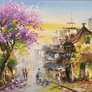 Alternative view of TRANH SƠN DẦU PHỐ CỔ HÀ NỘI 09