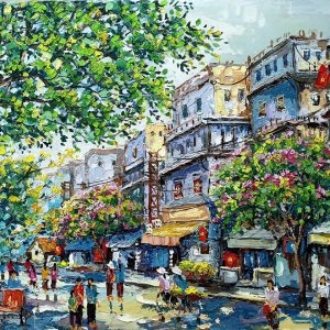 Alternative view of TRANH SƠN DẦU PHỐ CỔ HÀ NỘI 04