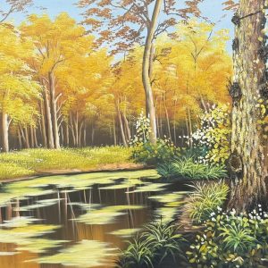 Alternative view of TRANH SƠN DẦU PHONG CẢNH MÙA THU