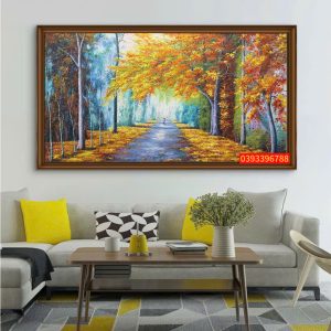 TRANH PHONG CẢNH MÙA THU