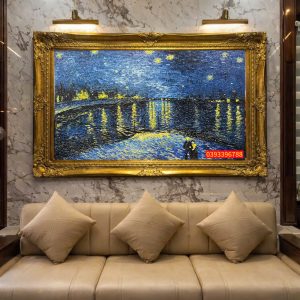 TRANH VANGOGH TÁC PHẨM ĐÊM ĐẦY SAO