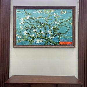 TRANH SƠN DẦU HOA HẠNH NHÂN CỦA VAN GOGH