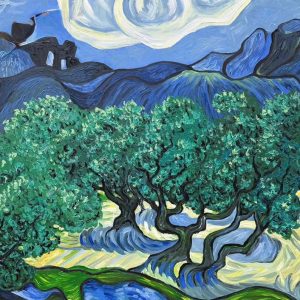 Alternative view of TRANH SƠN DẦU VƯỜN Ô LIU CỦA VANGOGH