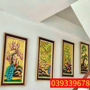 Ý NGHĨA TRANH TỨ QUÝ TÙNG TRÚC CÚC MAI